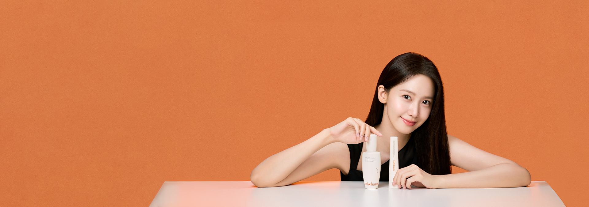 Sulwhasoomodel Yoona holding the First Care Activating Serum